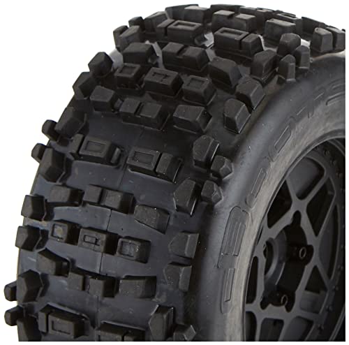 Arrma Ar510092 Dboots Backflip 3.8" Mt 6S Rc Monster Truck Tire With Foam Insert, Mounted On Multi-Spoke Wheel 17Mm Hex, Black (Set Of 2) #TOP4