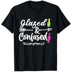 Olla De Barro Esmaltada Esmaltado Y Confundido Cerámica Olla Horno Arcilla Regalo Camiseta