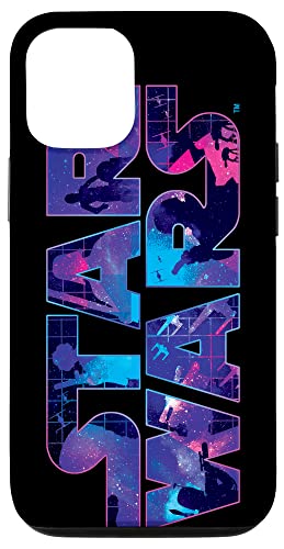 Coque iPhone 12 Pro Star Wars style retro au bureau comme en soirée geek