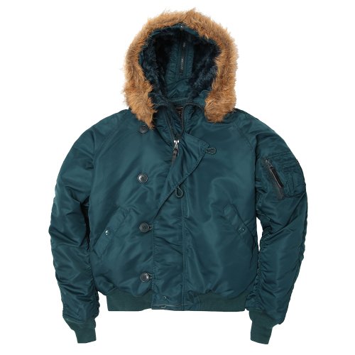 Image of Alpha Industries Men's N-2B Short Waist Parka (XL, Black)