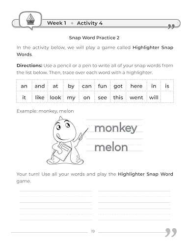 1st Grade Spelling and Grammar Daily Practice Workbook: 20 Weeks of Fun Activities | Video Explanations | Homeschooling & Classroom Resource - Image 7
