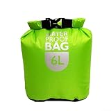 Gdfnmogo Saco seco impermeable para piragüismo y rafting, bolsa seca enrollable con clasificación de impermeabilidad de 3000 mm, poliéster 210T resistente al desgarro, ligero