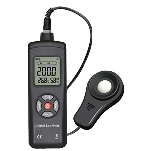 3 in 1 DIGITAL LIGHT AUTO RANGING LUX METER AUTO RANGING WITH BACKLIGHT 200000 LUX