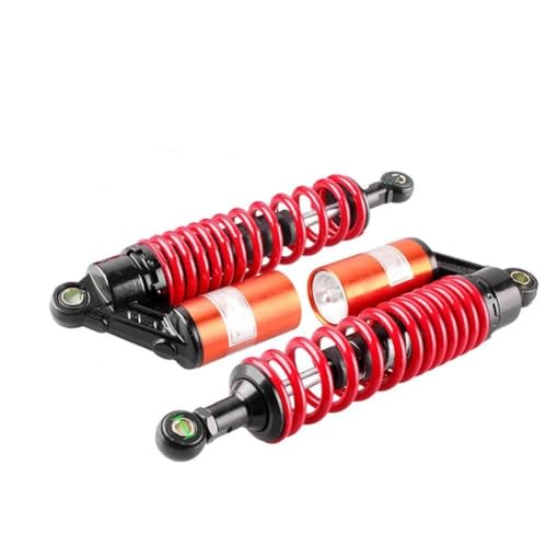 Suspension pour quad 340 mm et paire d'amortisseurs pneumatiques arrière moto
