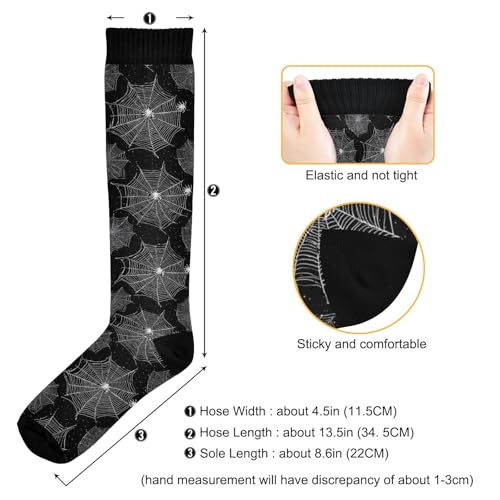 Image of SHJI Compression Socks for Women Sock Men Knee High Stockings for Running Athletic Hiking Cycling