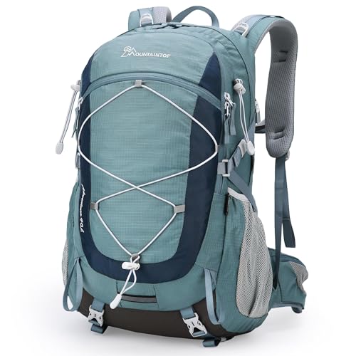MOUNTAINTOP 40L Hiking Backpack Daypack with Rain Cover