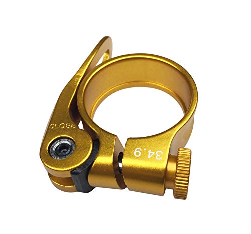 image for PLATT Bike Seat Post Clamp Aluminium Alloy Bicycle Quick Release Seatp