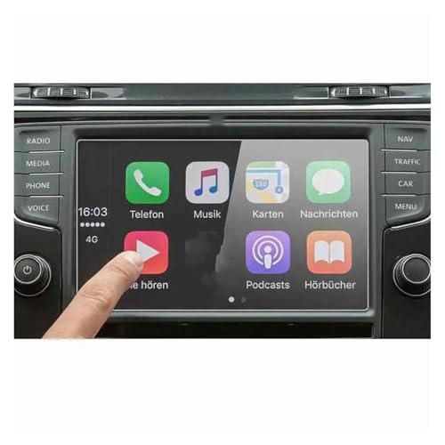 Film protection en verre trempé pour navigation GPS VW Tiguan MK2 2016-2020