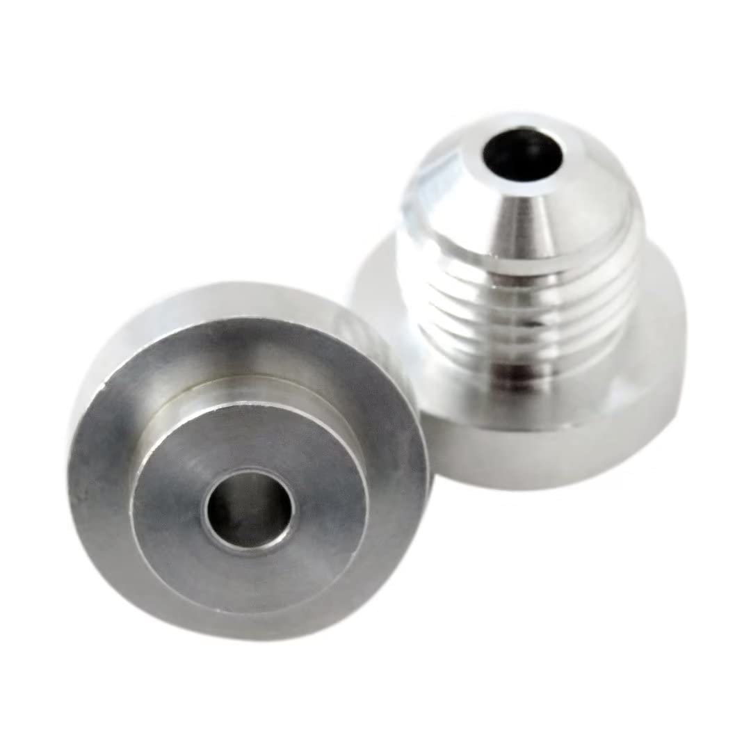 AN10, 10 AN, 10AN QTY:10 MALE BILLET 6061T6 ALUMINUM WELD ON FITTING