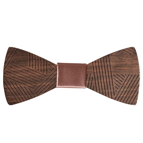 Fatto a mano: Realizzato in legno massiccio, senza cattivi odori. Ogni papillon è realizzato con amore e cura.