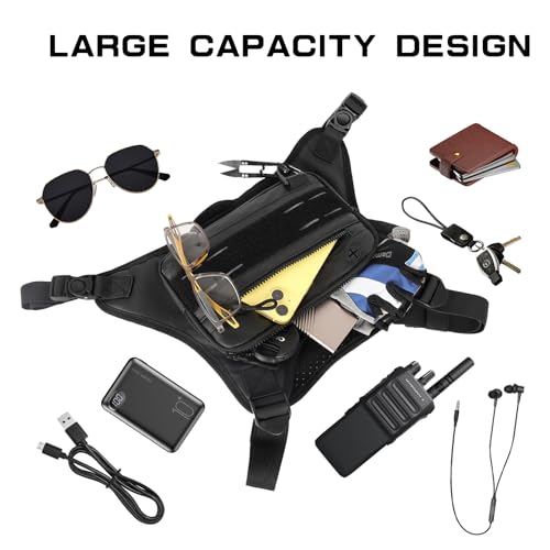 Dzanwo 2401 Sports Chest Bag For Men Women, Running Vest Bag thumb #2