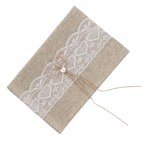 Catálogo para Comprar On-line Libros de visitas para fiesta comprados en linea. 41 CTIRCHIU Lino de Asistencia para Práctico para Bodas Fiestas y Celebraciones