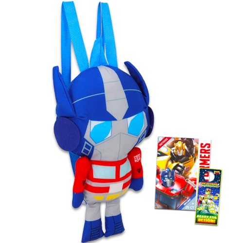 Peluche Optimus Prime Transformers 40 cm pour accompagner les sorties et voyages des garçons