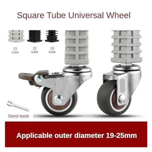 Support universel de meuble avec roulettes en acier inoxydable - 2