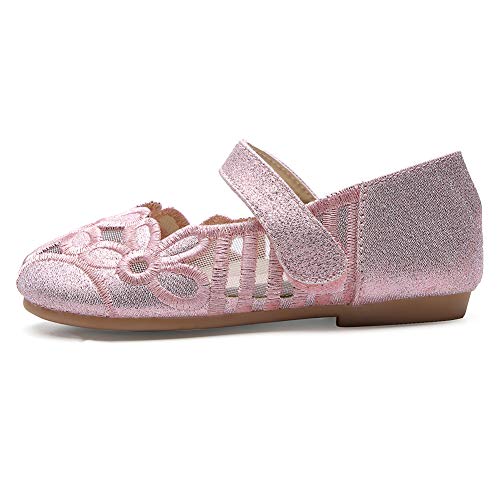 Girls Ballerina Flat for Party Wedding Dress Kids Slip on Mary Jane3