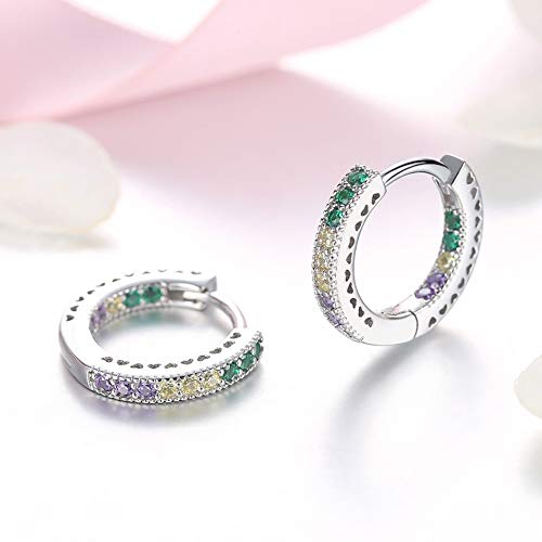 Boucles d'oreilles pures crystal row pour femmes bijoux de mariage et cadeaux