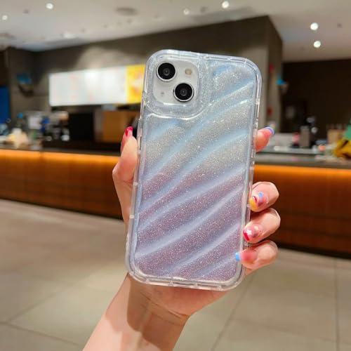 Coque iPhone 13 14 12 Pro Max paillettes silicone transparent antichoc JBZ-01