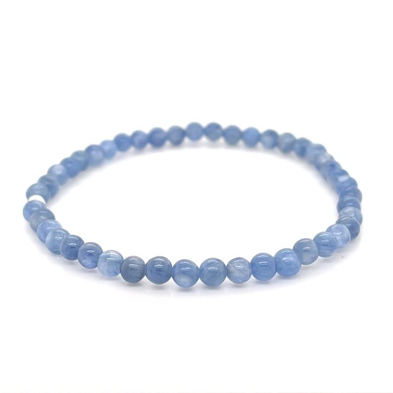Bracelet en kyanite bleue pour homme et femme idéal pour le yoga