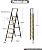 SOLADDER 6 Step Ladder for 12 Ft High Ceiling, Folding Step Stool with Handgrip & Anti-Slip Wide Pedal, Portable Aluminum Stepladder for Kitchen, Home (300 lbs Capacity) - Black+Wood Grain