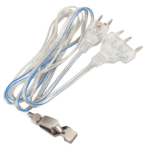 Pilipane Fechtsäbel Florett Degen Körperschnur, Elektrische Verbindung FüR Fechtmasken, Verfügt über einen biegefesten Schutz, Fechten Ausrüstung für Training und Turniere