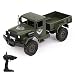Produktbild JSMeet JJR / C Q62 1:16 RC Auto Off-Road Military Truck 2.4G 4WD Auto w / Scheinwerfer 500g Last RC Pickup Auto Geschenk für Kinder Erwachsene