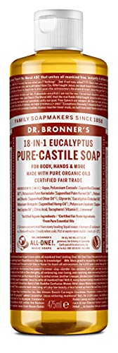 Dr. Bronner's – Savon liquide, Eucalyptus – 475 ml
