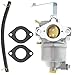 labwork Carburetor with Gaskets Fuel Line Replacement for Yamaha MZ360 Engine
