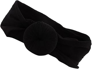 ibasenice Acessórios De Cabelo Infantil Tiaras De Algodão Bandana Tiara De Bebê Tiaras De Bebê Tiaras De Bebê Arnês Preto Manual Infantil Tiaras De Bebê Acessórios De Cabelo