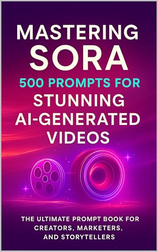 Mastering SORA: 500 Prompts for Stunning AI-Generated Videos