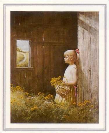 Amazon Com Summer Day Dreams Art Print Size 18x24 By Adolf Sehring 8166 Posters Prints