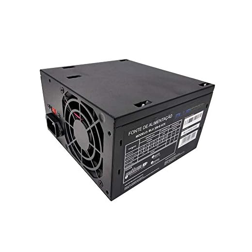FONTE PARA DESKTOP ATX 350W REAIS BLU350 SEM CABO BLUECASE