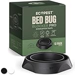 Bed Bug Interceptors – 12 Pack | Bed Bug Blocker (Pro) Interceptor Traps (Black) | Eco Friendly Insect Trap for Bed Legs | No Chemicals or Pesticides | Monitor, Detector, and Trap for Bed Bugs