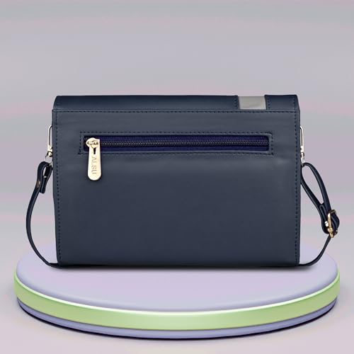Image of ALSU Women's trendy Sling Bag | handbag | purse | crossbody bag| deattachable straps | adjustable straps |card slots side bag| phone pocket