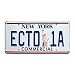 Ghostbusters 2 | '59 Cadillac Hearse | ECTO-1A | Metal Stamped Vanity Prop License Plate