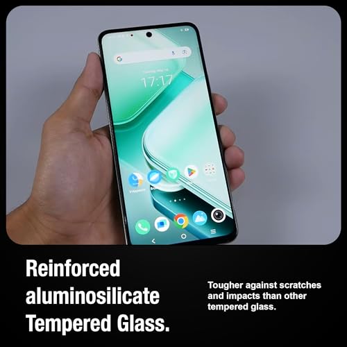 Image of Supershieldz NeoGuard HD+ Tempered Glass Screen Protector Guard For iQOO Z9X and Vivo T3X (6.72 Inch), 9H Hardness, Anti-Static, Case-Friendly, Easy Installation Kit - 1 Pack
