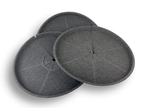 Gardenova Lot de 3 disques de paillage | Diamètre 50