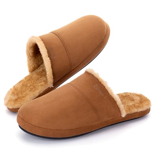 Zigzagger Fuzzy Microsuede Slippers