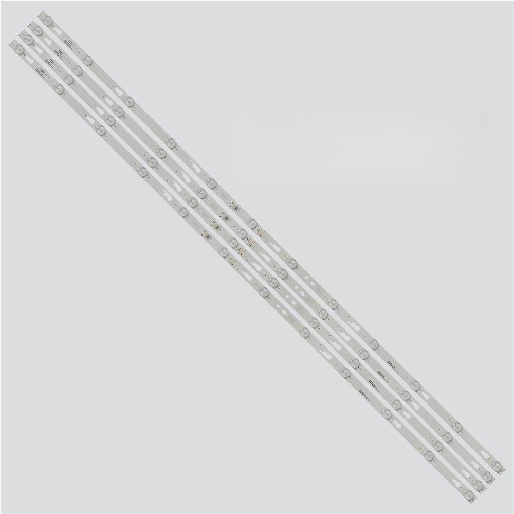 Bande de rétroéclairage LED 1/5/10 Kits Ple-55s09uhd Ple55s09uhd 55pfl5504 55pfl5504/f8 TC-55gx500b Th-55fs435q 55d1200 55hr332m12a0 V2(20pcs 5TV)