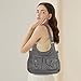 Angel Kiss Purses for Women Hobo Bags Fashion Shoulder Bag Ladies Leather Handbags Roomy Tote Bag Purse with Crossbody Strap