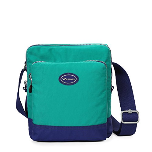 Sac de messager en toile femme petit sac à épaule tissu nylon casual