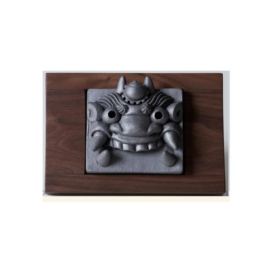 【送料無料】 鬼瓦家守 インテリア ギフト 08 オブジェ 玄関 魔除け Amazon.co.jp: 鬼瓦家守 インテリア ギフト 08 オブジェ 玄関 魔