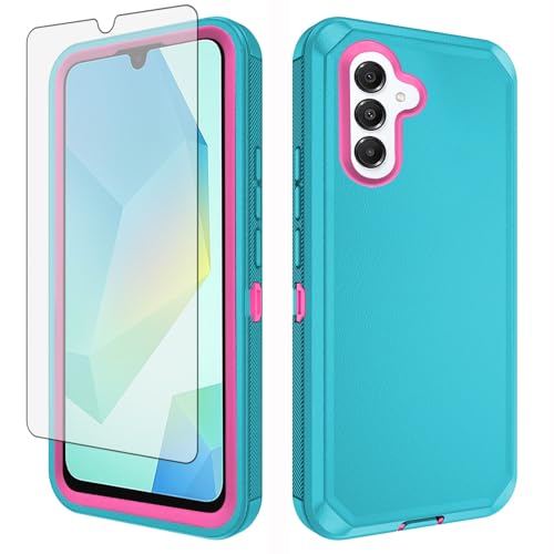 Coque Samsung Galaxy A16 5G contre les chutes avec blindage hybride et angles renforcés vert