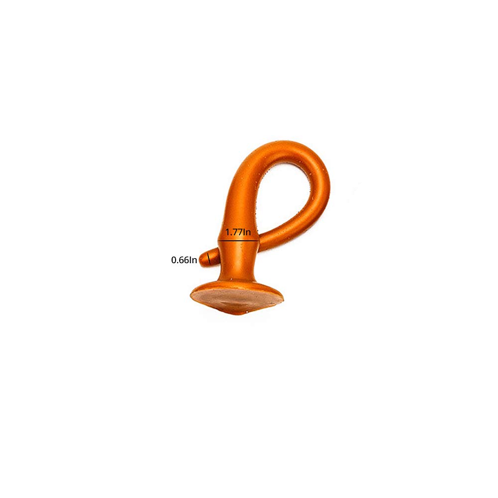 Plug Anal Long En Silicone Noir - Dilatateur BDSM, Unisexe, Hypoallergénique - Neuf TWOSX