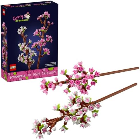LEGO Cherry Blossom Building Toy for Kids, Girls & Boys, Ages 8+ ...