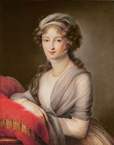 Tableau Toile Elizabeth Alexeievna Vigee Lebrun pour Habiller un Mur Vide
