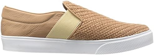 KAANAS Women's Santa Fe Fashion Skate Shoe Slip-On Casual Sneaker, Almond, 11 | Image 5