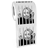 Hillary For Prison ® - Highly Collectible Novelty Toilet Paper - By American Art Classics, Inc. - Funny for Democrats or Republicans - Give the Gift of Laughter- Funniest Political Gift of 2016