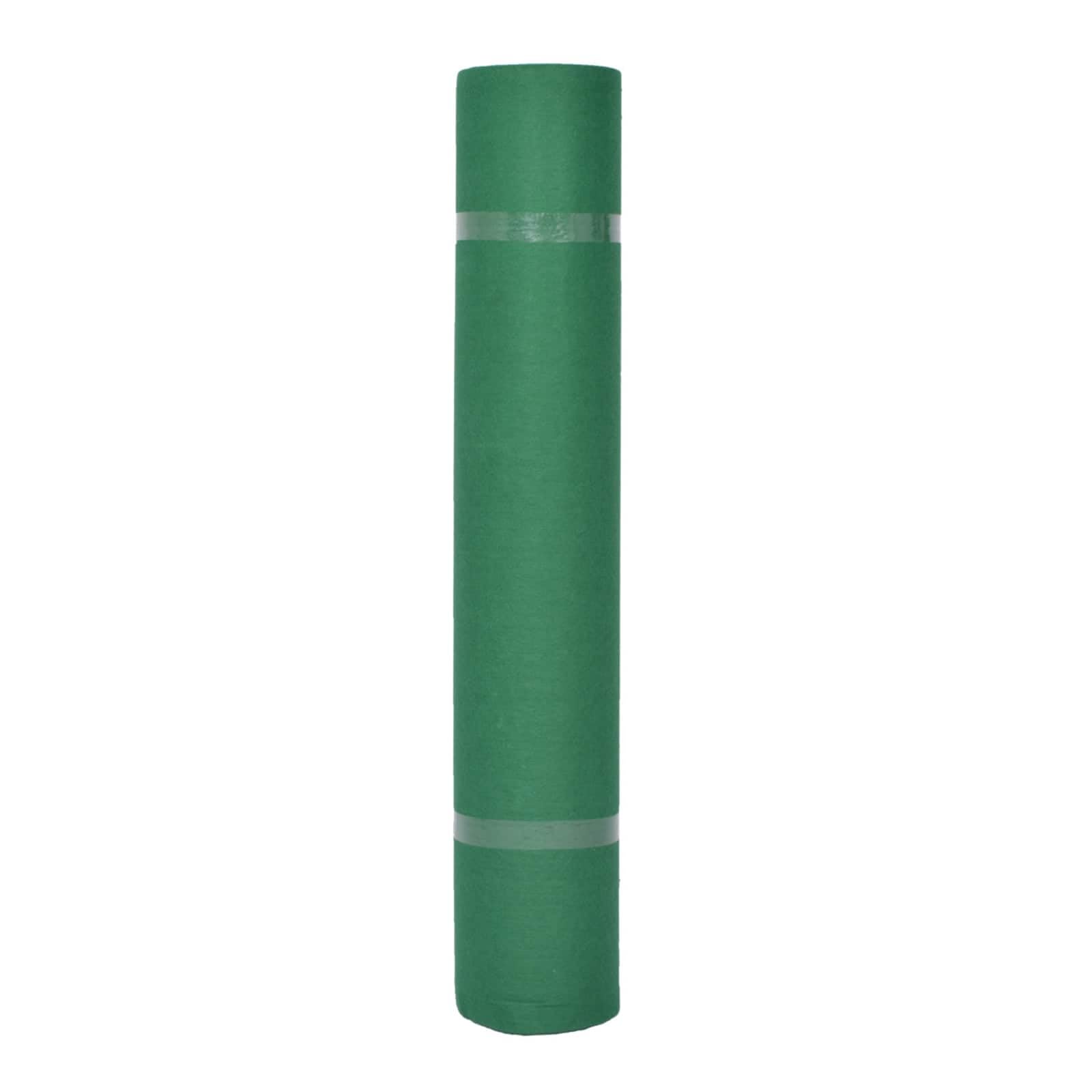 Alfombra de color verde liso, 1 x 24 m, rectangular, enrollable, versátil, para pasillo, entrada, apartamento, fiesta, eventos, resistente y fácil de limpiar, para interiores