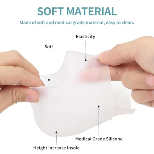 Image of Invisible Height Increase Shoe Insole Air Cushions 3cm Make You Taller, Supportive Comfort Foot Care Ankle Support Cushion - For Men And Women (1 Pair)