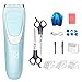 Produktbild CHEN. Baby-Haarschneidemaschine, Ultra-leise rasierte Haare, wiederaufladbare Haarschneidemaschinen, Babyscherer, Kinderheim, Ganzkörper Waschen, kein Haar,Blau